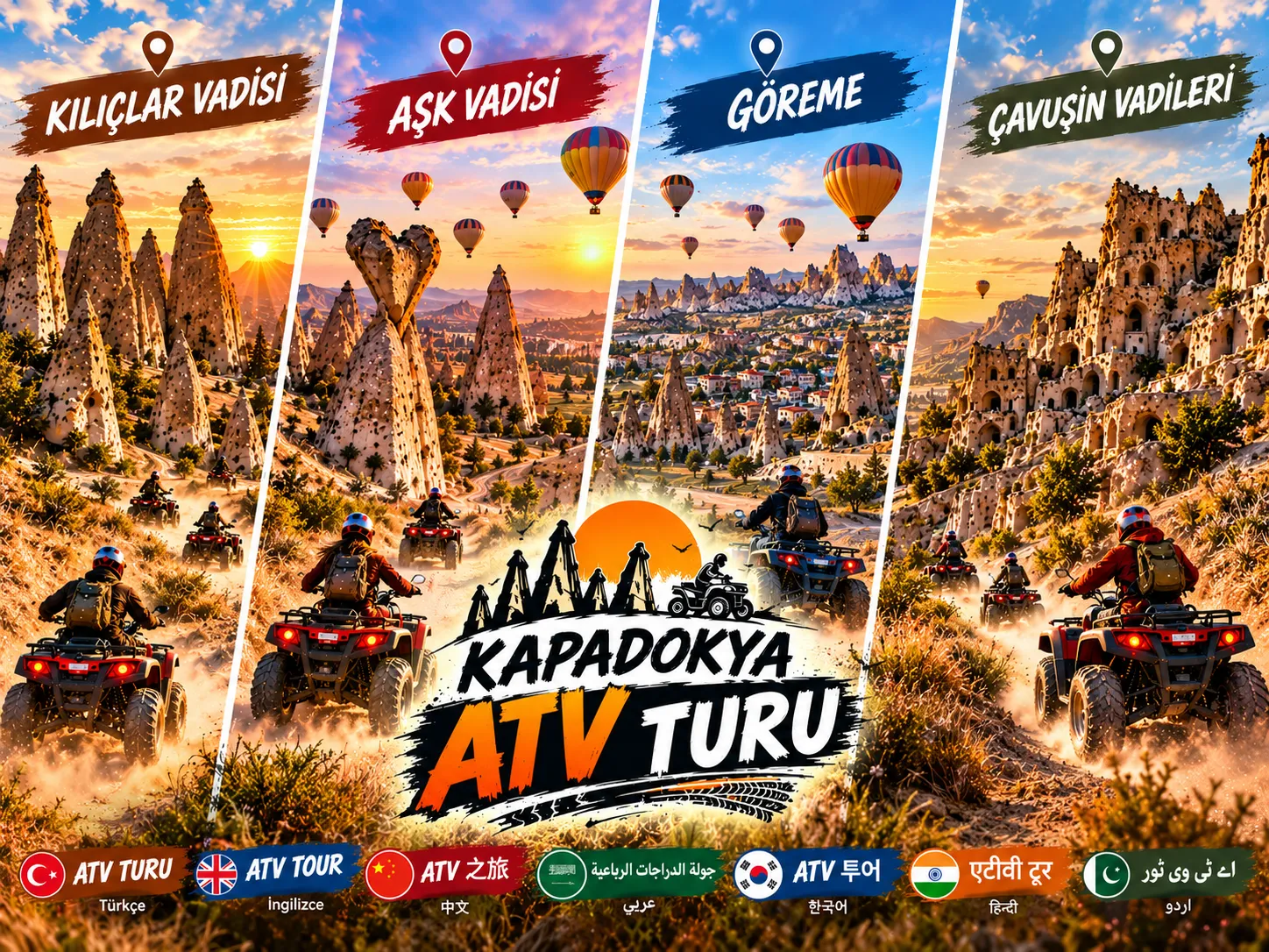 Kapadokya Atv Turu