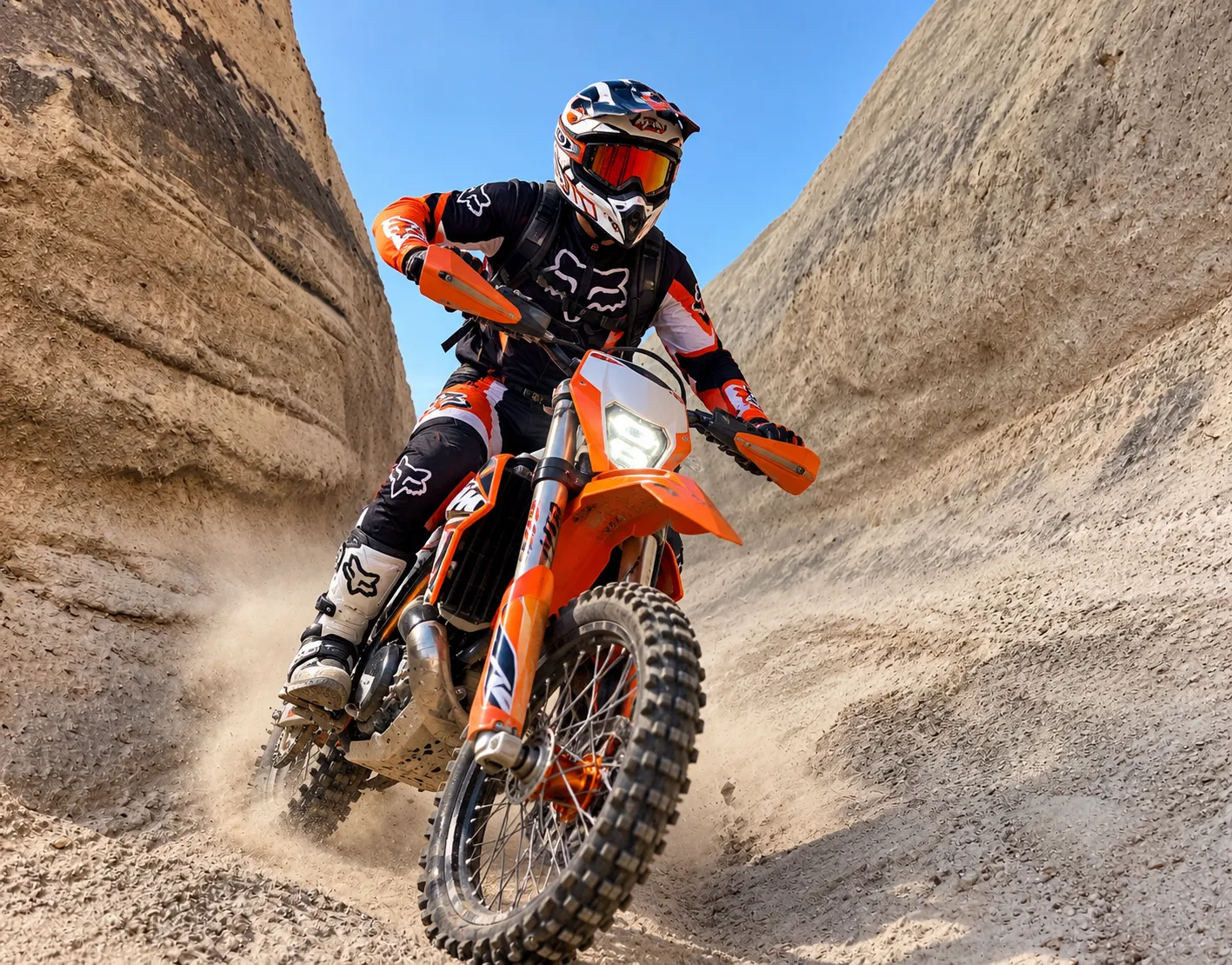 Kappadokien Sonnenuntergang Enduro-Tour