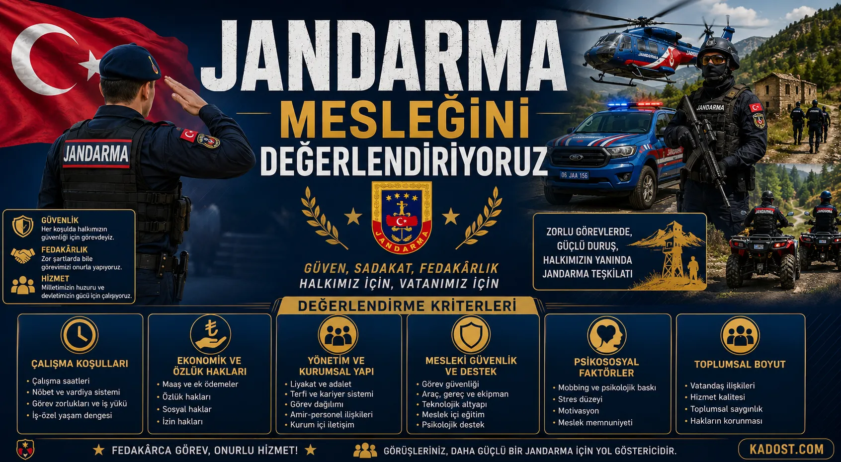 Jandarma Mesleğini Değerlendir 