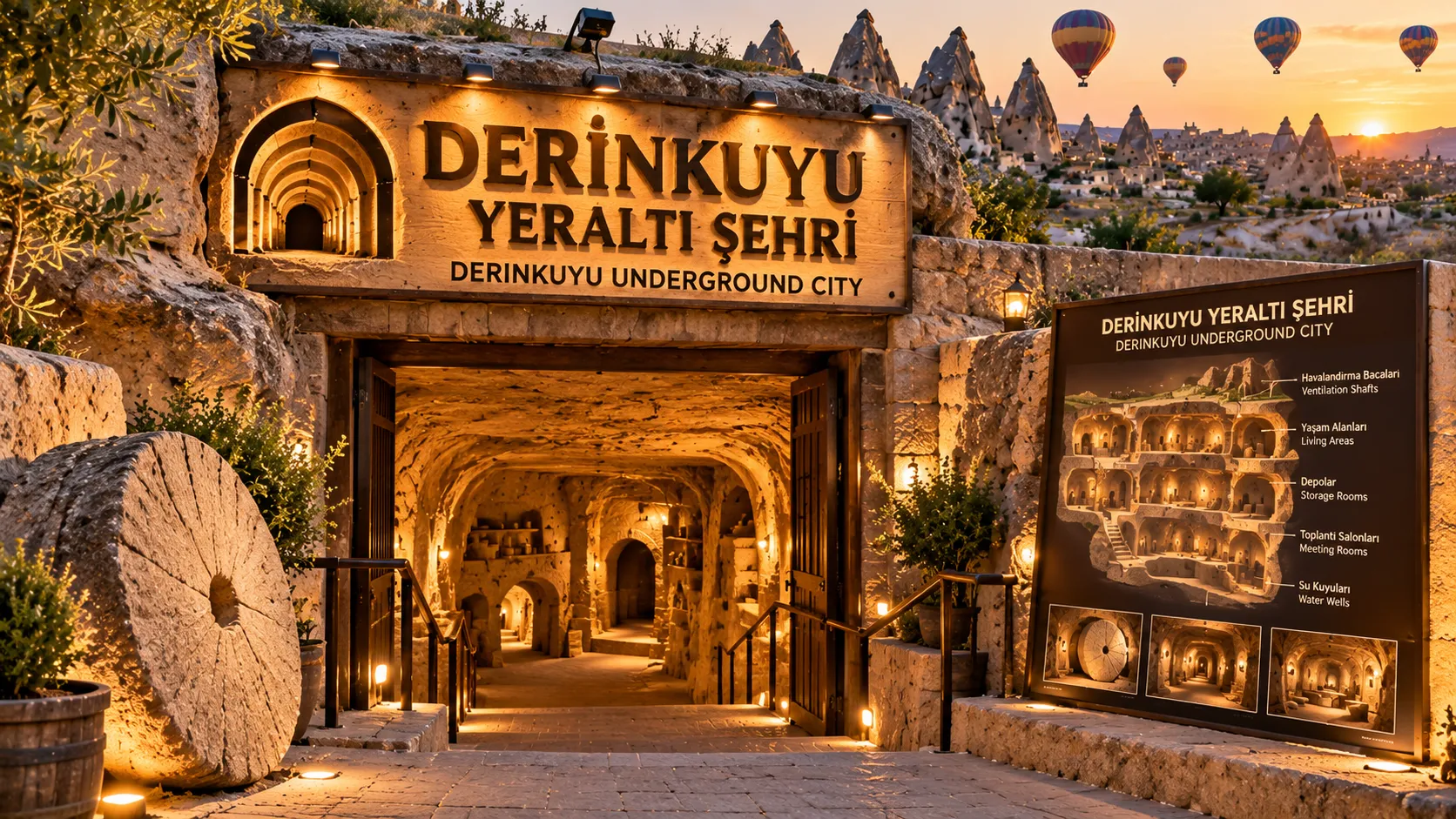 Derinkuyu yeraltı şehri