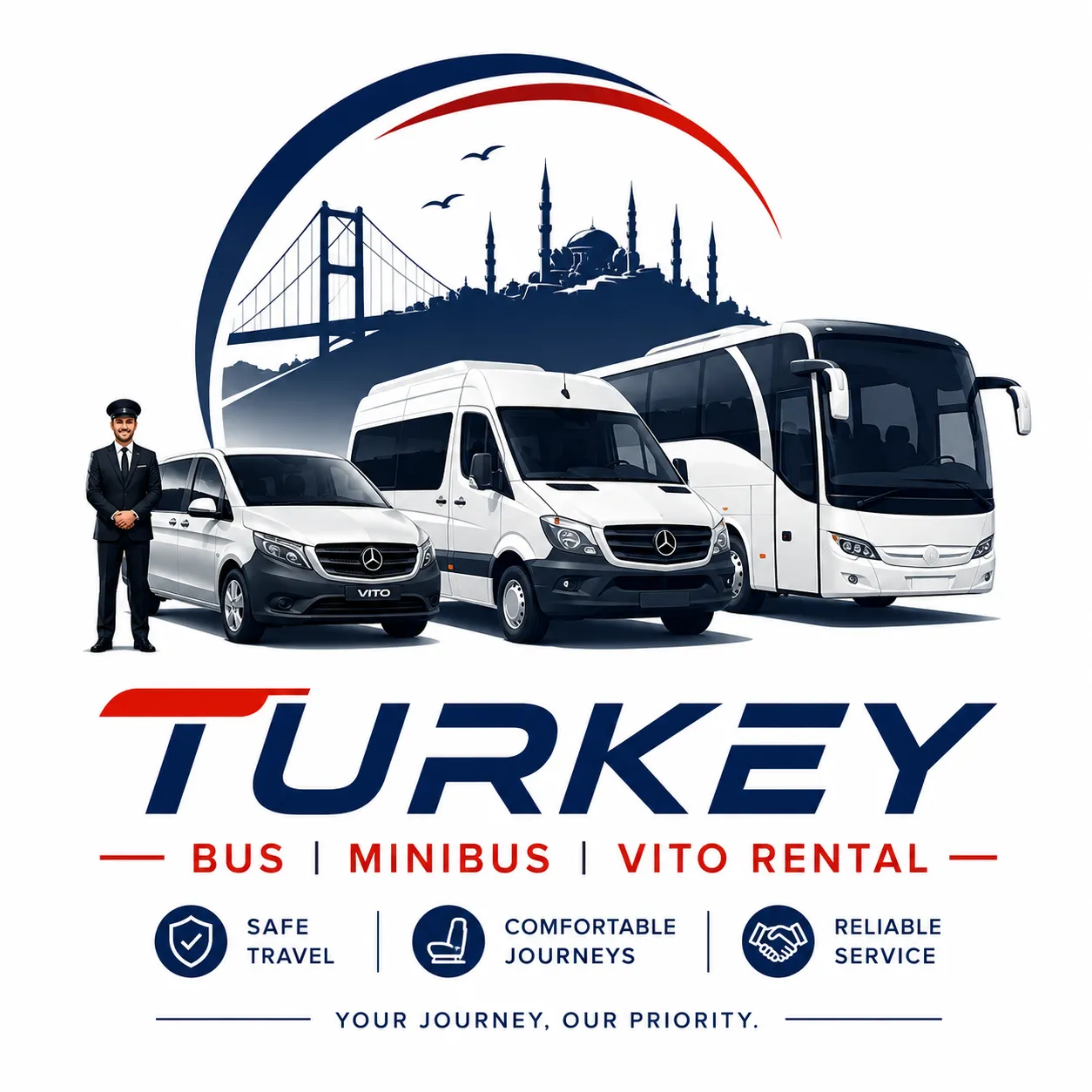 Türkiye Otobüs, Minibüs Kiralama