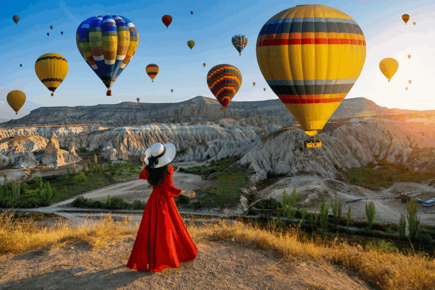 Kapadokya'da Balonlar Nereden Kalkar