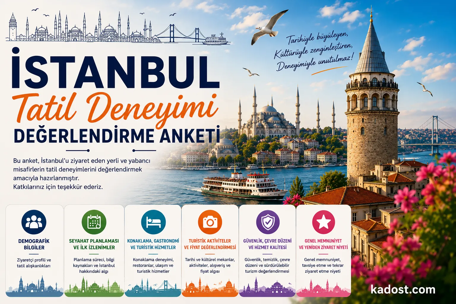 İstanbul Tatil Deneyimi Anketi 