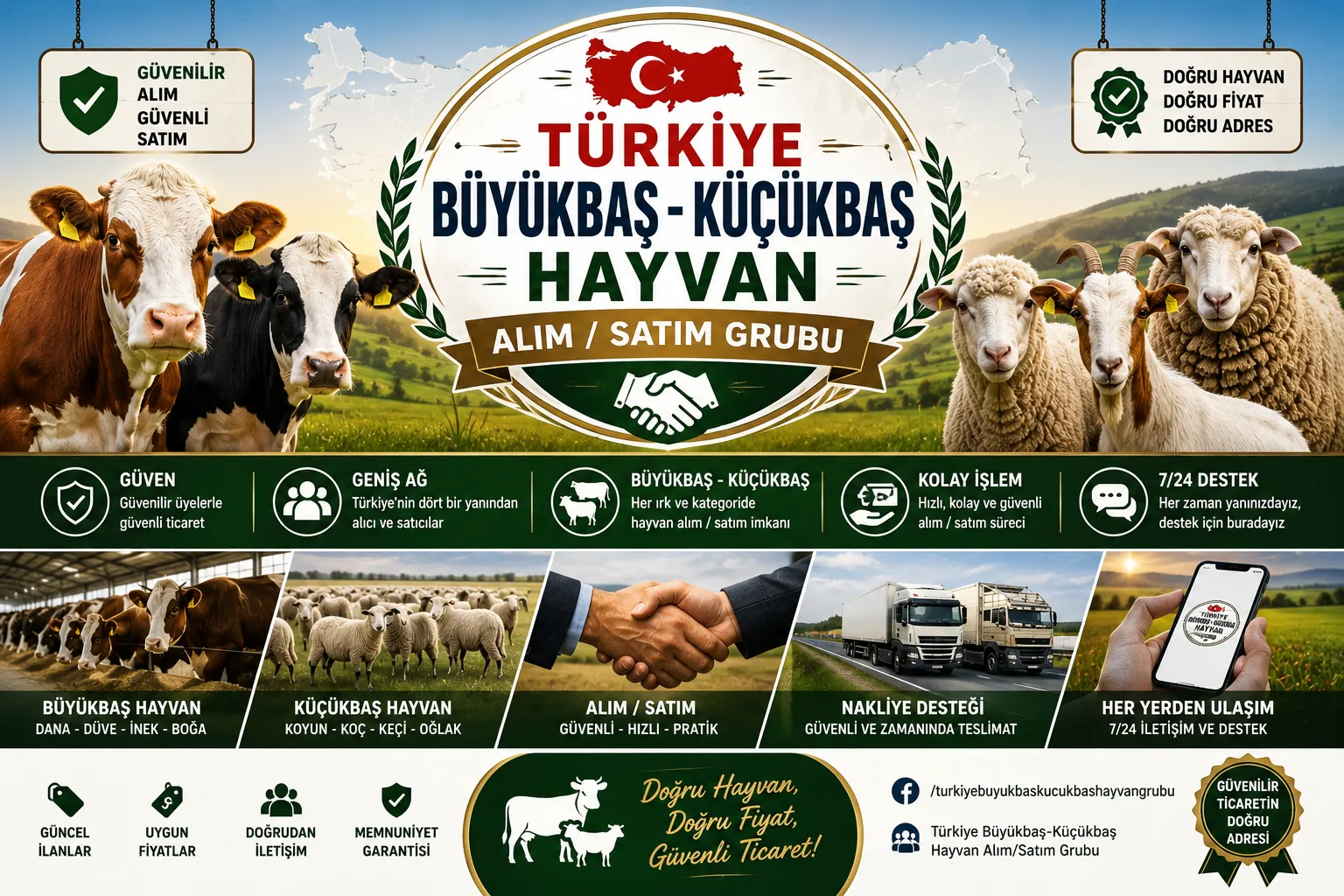 Türkiye Büyükbaş-Küçükbaş Hayvan, Alım/Satım Grubu