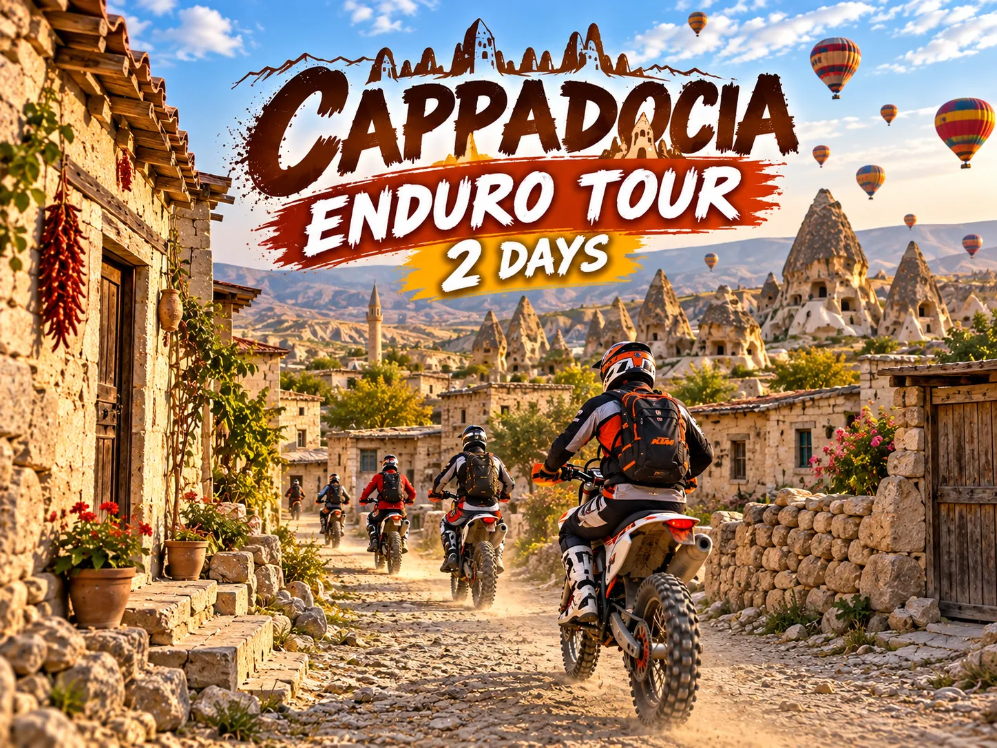 Kappadokien-Enduro-Tour, 2 Tage