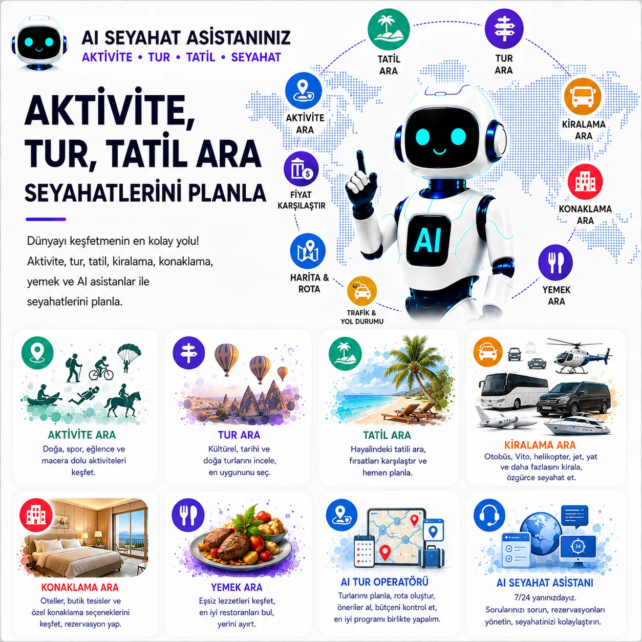 AKTİVİTE/TUR/KİRALAMA