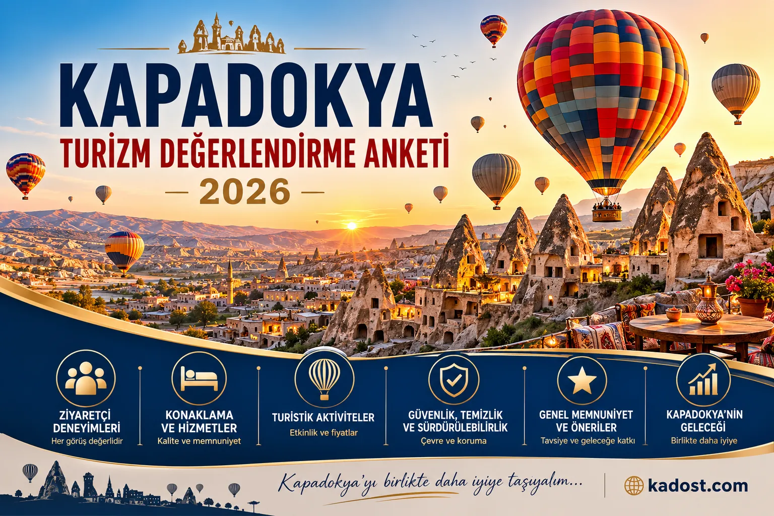 Kapadokya Turizm Değerlendirme Anketi – 2026 yılı Değerlendirme Anketi 